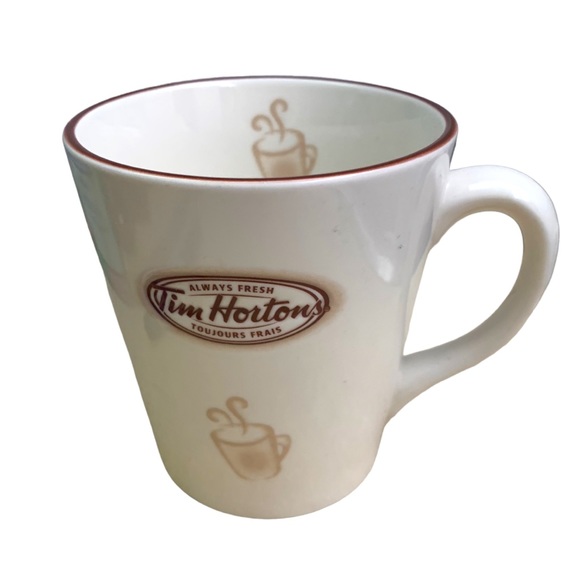 Tim Hortons 2007 Limited Edition Logo Ceramic Tea Coffee Mug - Picture 2 of 9